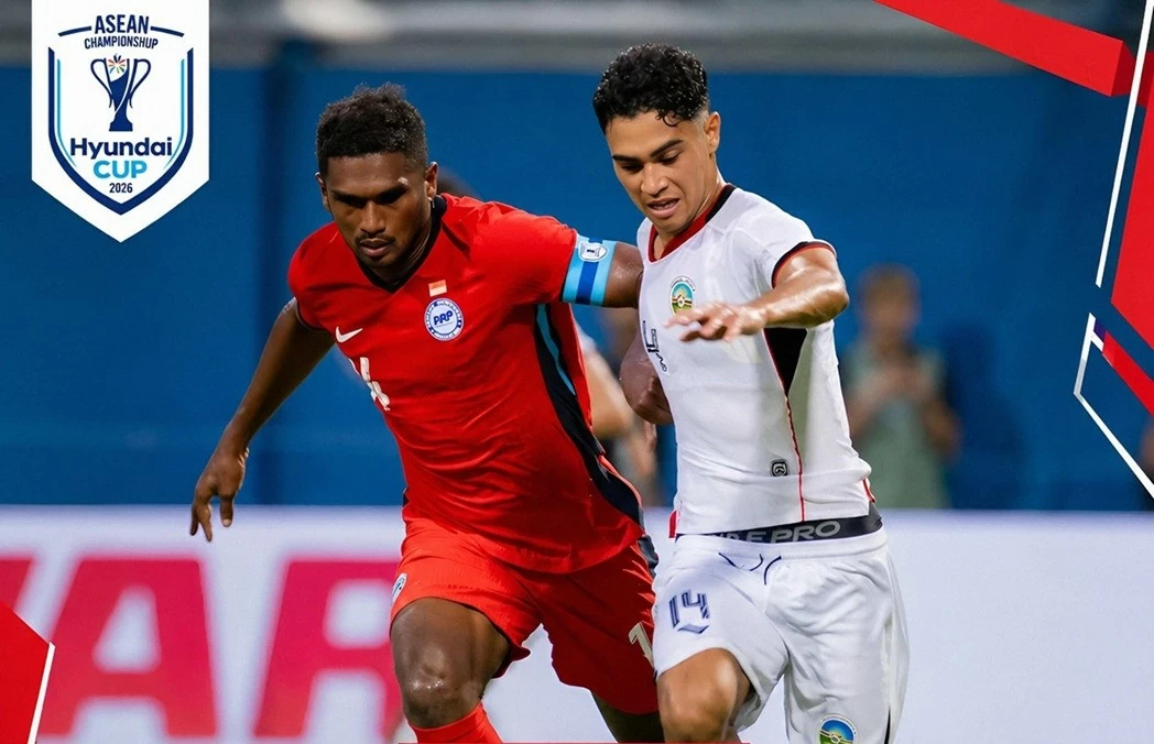 Thắng Timor Leste, tuyển Singapore dẫn đầu bảng A ASEAN Cup 2026 Thắng Timor Leste, tuyển Singapore dẫn đầu bảng A ASEAN Cup 2026