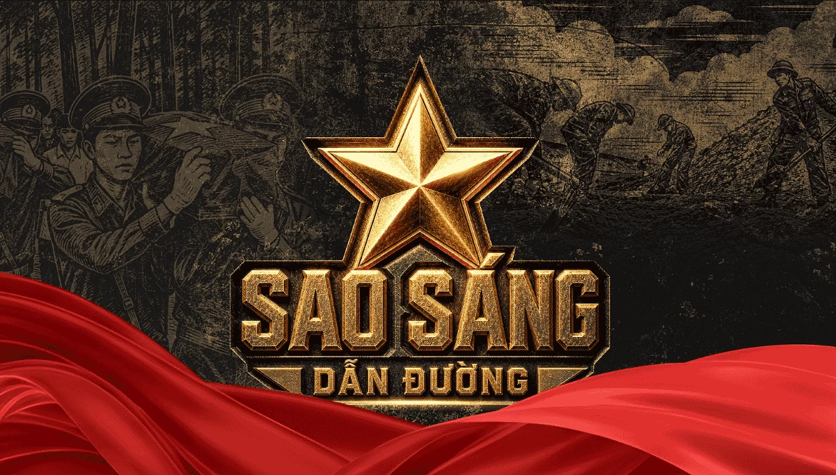Cầu truyền hình “Sao sáng dẫn đường” nối dài hành trình đưa những người đã hy sinh trở về với tên tuổi, quê hương và gia đình. (Nguồn: VTV) Cầu truyền hình “Sao sáng dẫn đường” nối dài hành trình đưa những người đã hy sinh trở về với tên tuổi, quê hương và gia đình. (Nguồn: VTV)