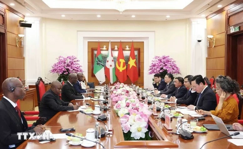 Tăng cường quan hệ hữu nghị, hợp tác thực chất giữa hai Đảng, hai nước Việt Nam - Burundi