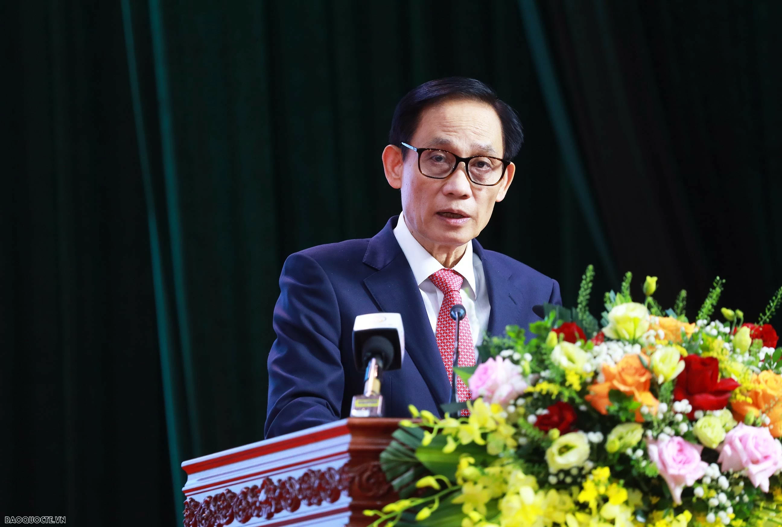 Bộ trưởng Lê Hoài Trung: Phát huy di sản Lê Quý Đôn trong kỷ nguyên số và hội nhập quốc tế. (Ảnh: Thành Long) Bộ trưởng Lê Hoài Trung: Phát huy di sản Lê Quý Đôn trong kỷ nguyên số và hội nhập quốc tế. (Ảnh: Thành Long)