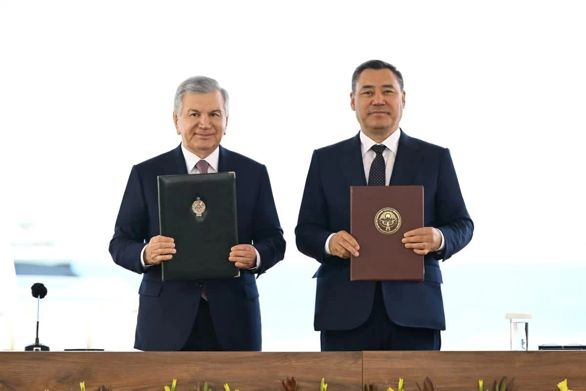Hai quốc gia Trung Á Kyrgyzstan và Uzbekistan nâng cấp quan hệ, trở thành đồng minh. (Nguồn: Văn phòng Tổng thống Kyrgyzstan Hai quốc gia Trung Á Kyrgyzstan và Uzbekistan nâng cấp quan hệ, trở thành đồng minh. (Nguồn: Văn phòng Tổng thống Kyrgyzstan
