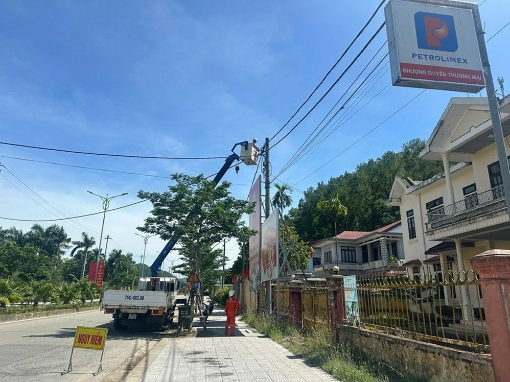 Lịch cúp điện Thành phố Huế hôm nay ngày 1/8/2026