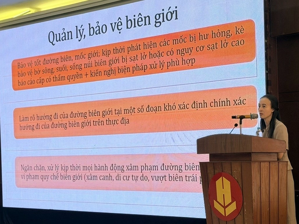 Cập nhật thông tin về biên giới, biển đảo, nâng cao công tác tham mưu, quản lý tại tỉnh Quảng Ngãi