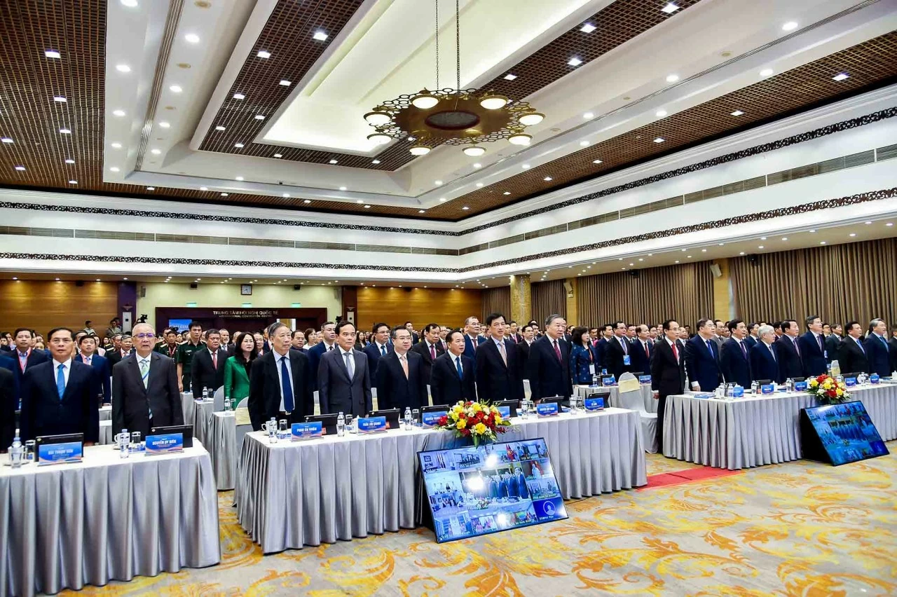 [Trực tiếp] Khai mạc Hội nghị Ngoại giao lần thứ 33: Ngày hội đối ngoại đầu tiên trong kỷ nguyên mới