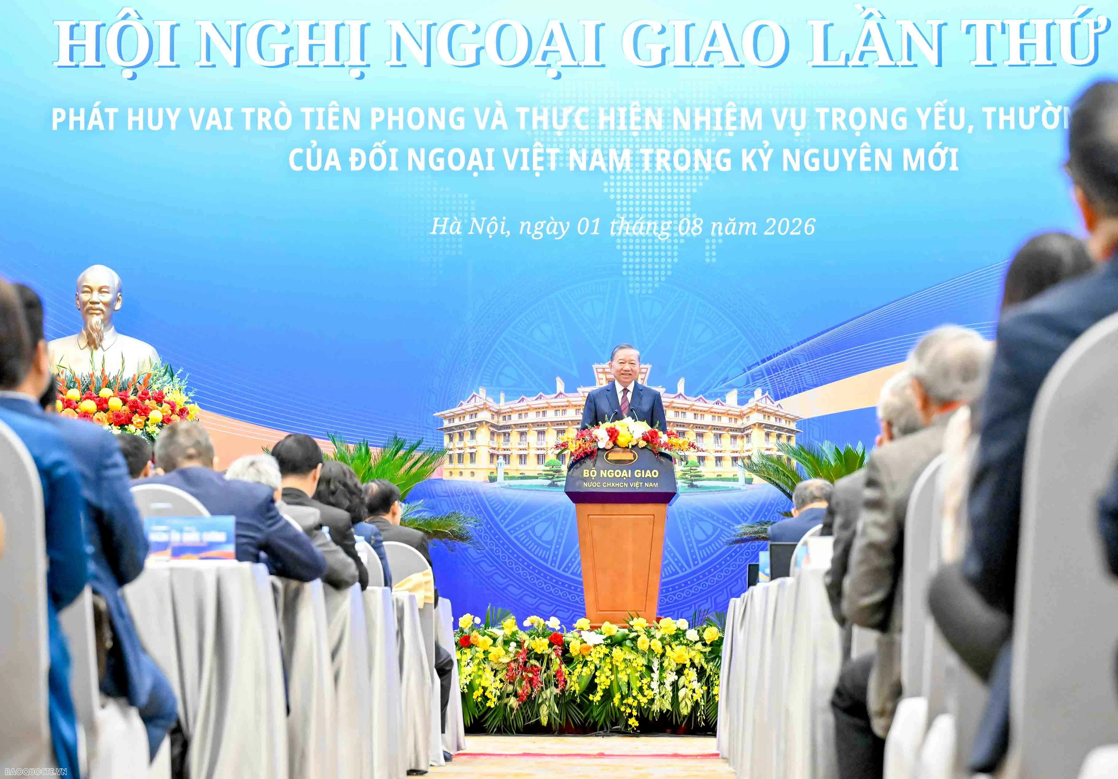 Những hình ảnh lễ khai mạc Hội nghị ngoại giao lần thứ 33