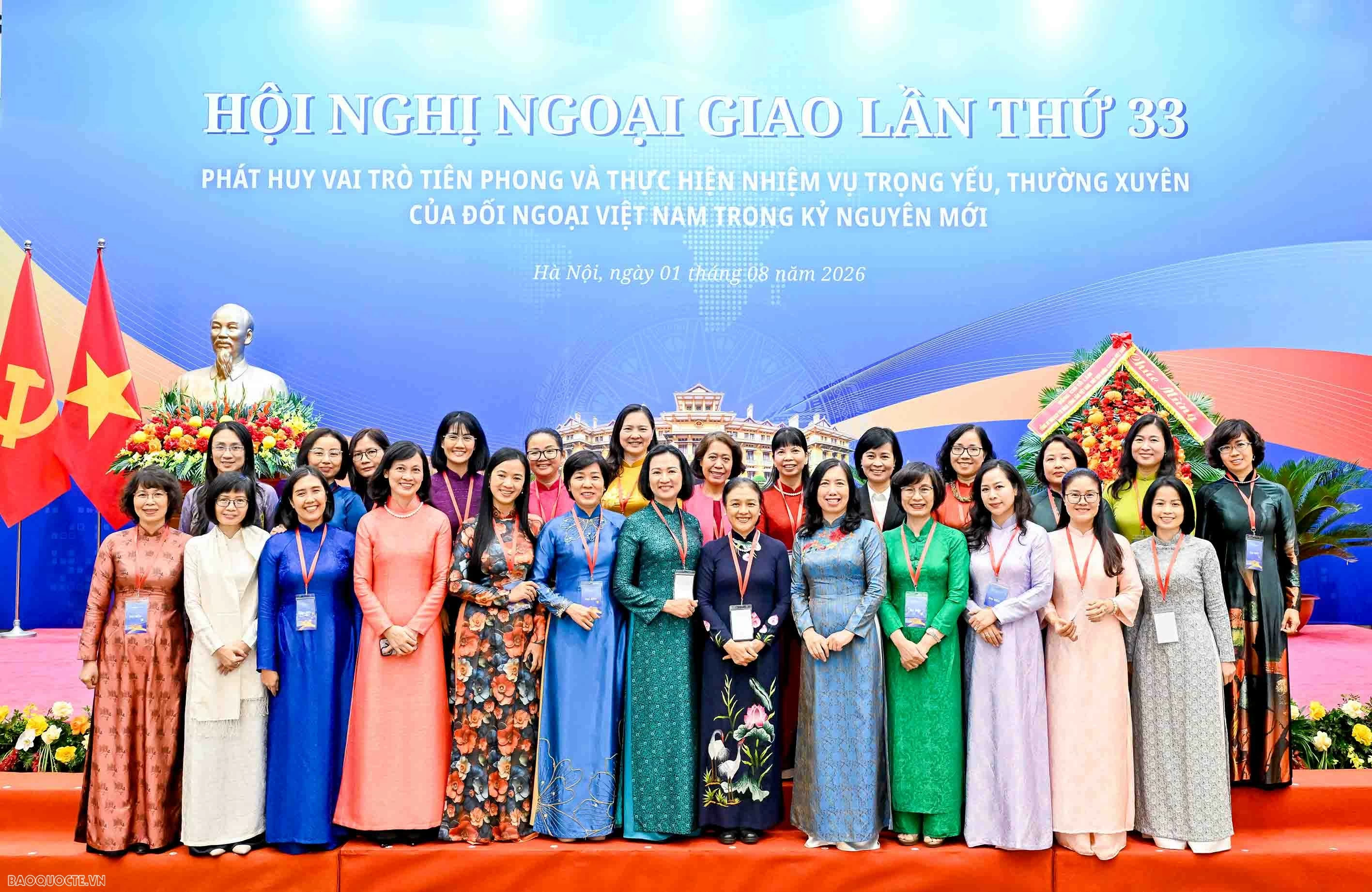 Những hình ảnh lễ khai mạc Hội nghị ngoại giao lần thứ 33