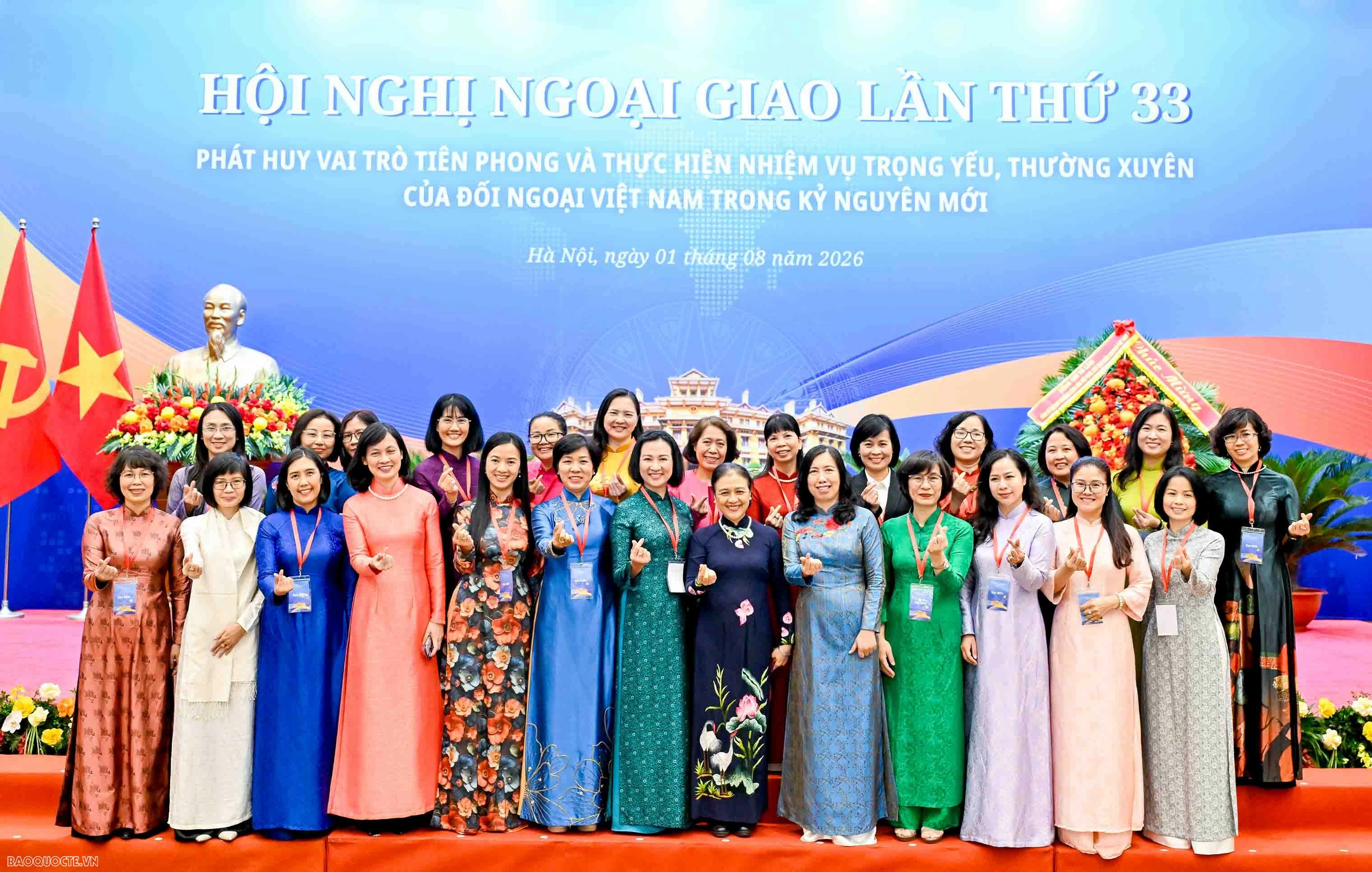 Những hình ảnh lễ khai mạc Hội nghị ngoại giao lần thứ 33