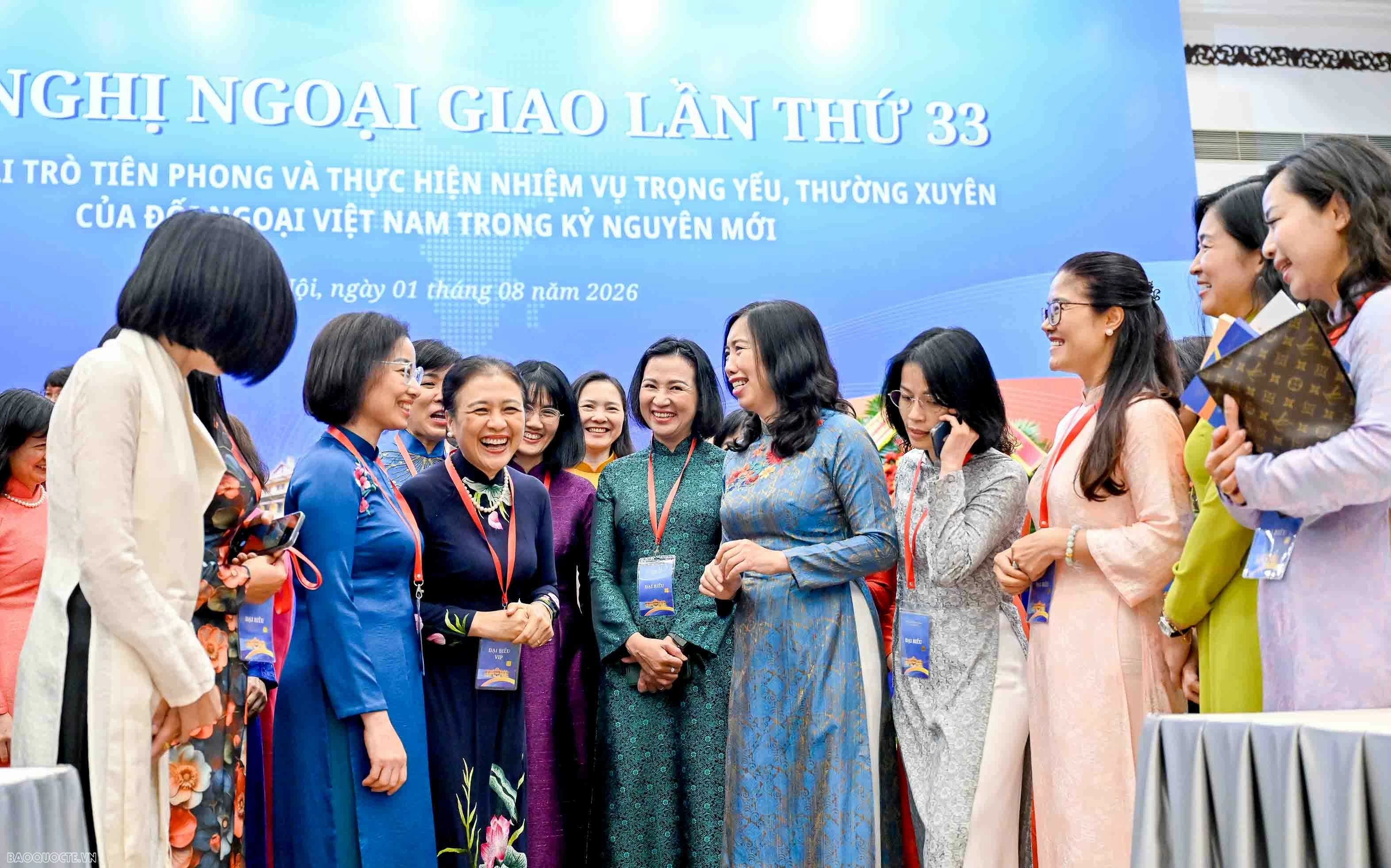 Những hình ảnh lễ khai mạc Hội nghị ngoại giao lần thứ 33