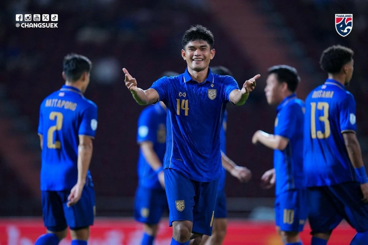 Kết quả bóng đá ASEAN Cup 2026 hôm nay: Thắng Malaysia 0-2, đội tuyển Thái Lan lên đầu bảng B