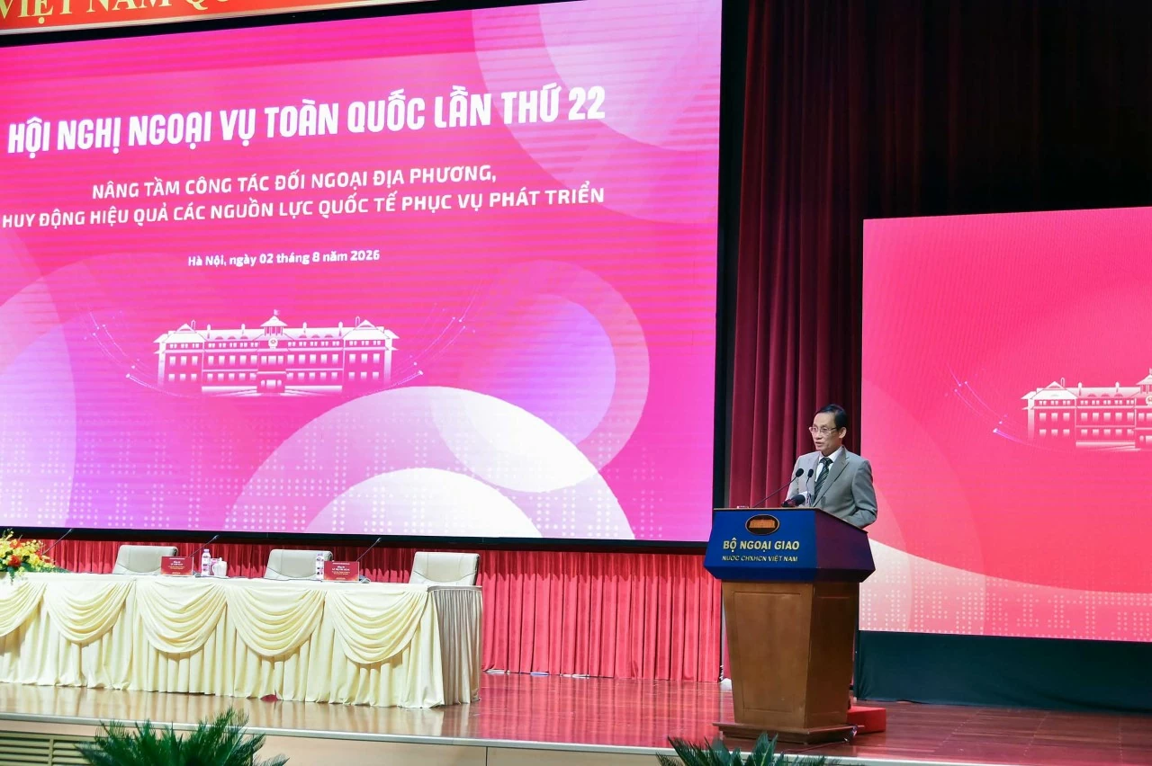 Khai mạc Hội nghị Ngoại vụ toàn quốc lần thứ 22