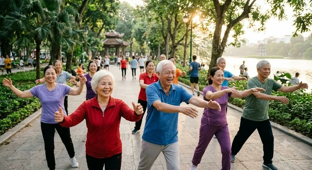 6 tín hiệu người cao tuổi sống khỏe, ít bệnh tật