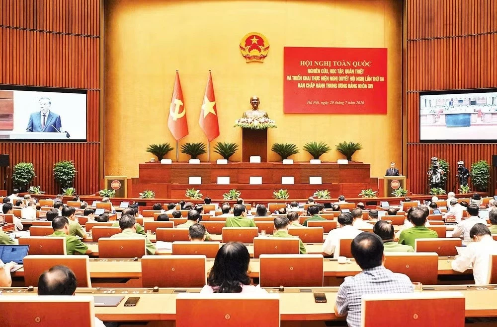 Bộ Chính trị, Ban Bí thư tổ chức Hội nghị toàn quốc nghiên cứu, học tập, quán triệt và triển khai thực hiện một số Nghị quyết, Chỉ thị