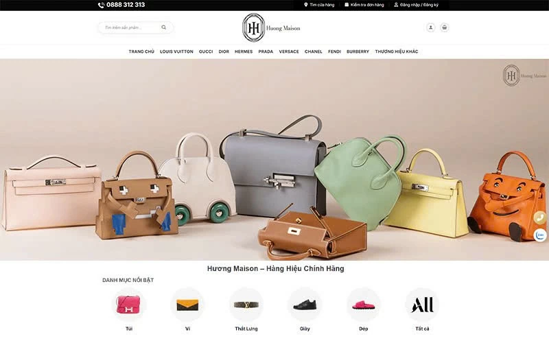 Hương Maison - Giải pháp toàn diện dành cho người yêu hàng hiệu Hương Maison - Giải pháp toàn diện dành cho người yêu hàng hiệu