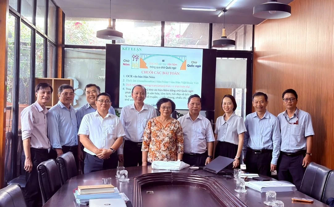 Khi AI đánh thức di sản Hán Nôm