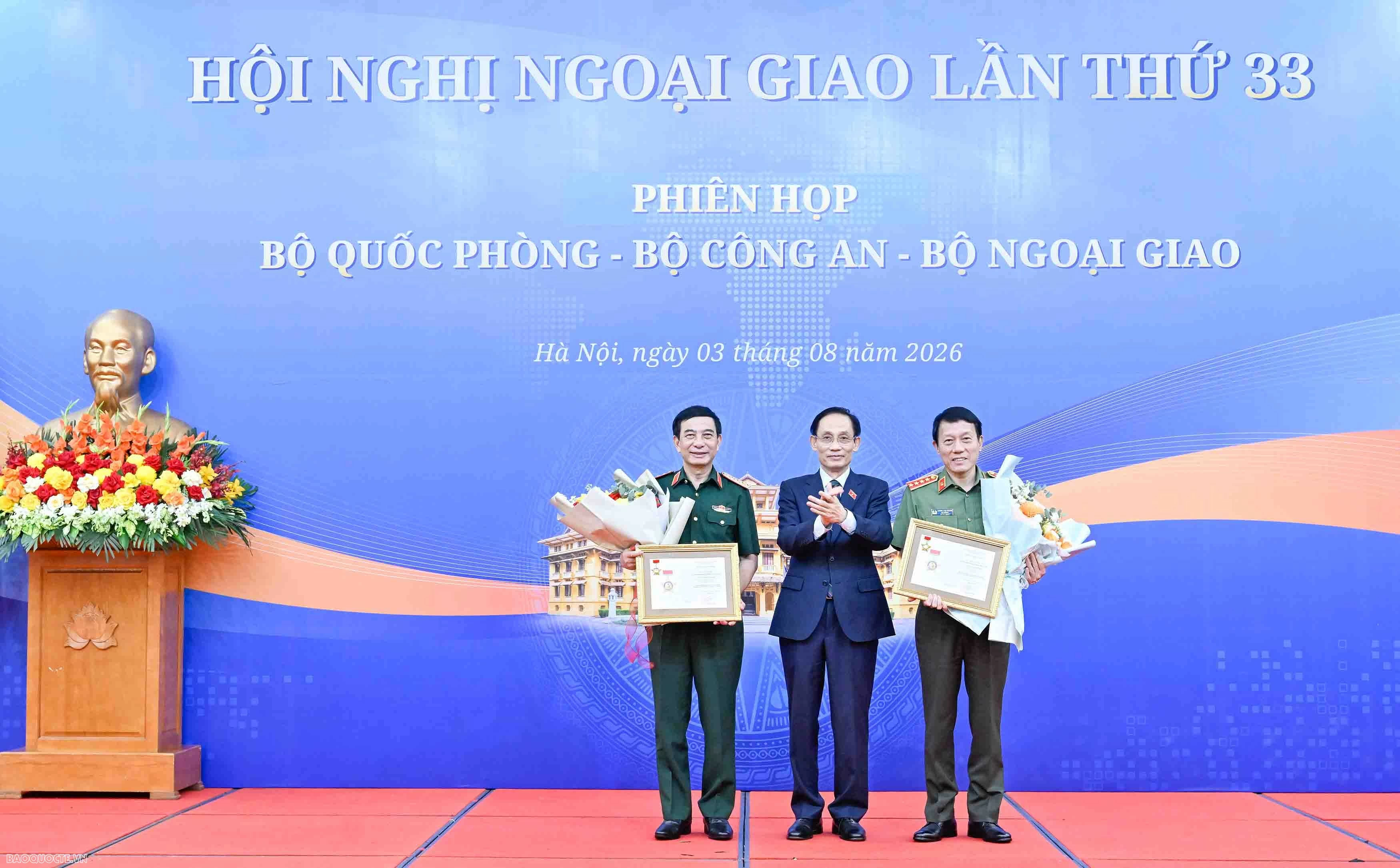 Bộ Quốc phòng, Bộ Công an và Bộ Ngoại giao tổ chức họp giữa 3 bộ
