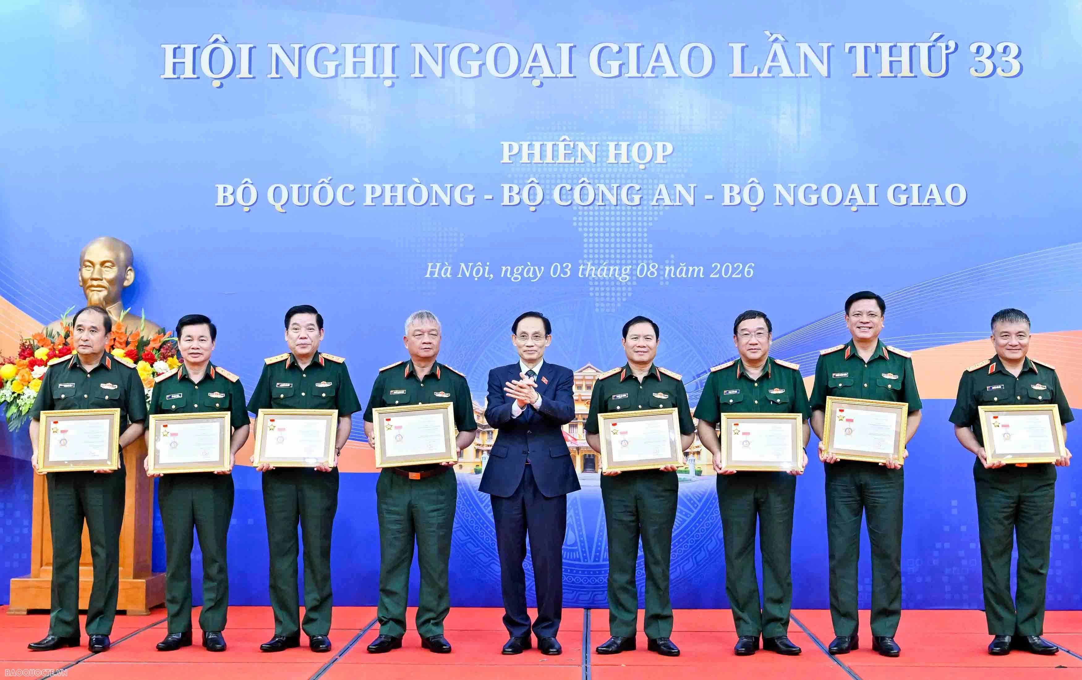 Bộ Quốc phòng, Bộ Công an và Bộ Ngoại giao tổ chức họp giữa 3 bộ