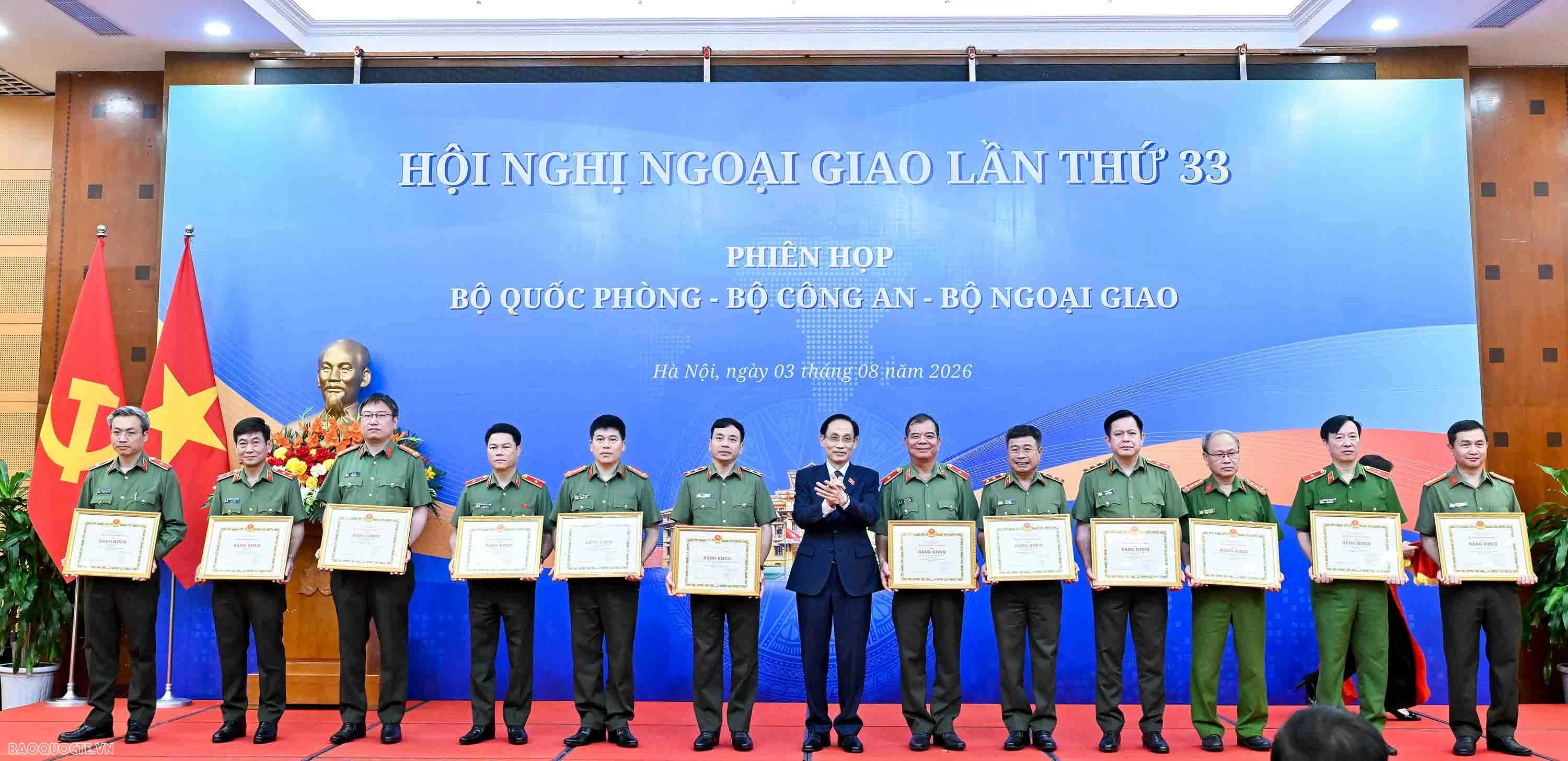Bộ Quốc phòng, Bộ Công an và Bộ Ngoại giao tổ chức họp giữa 3 bộ