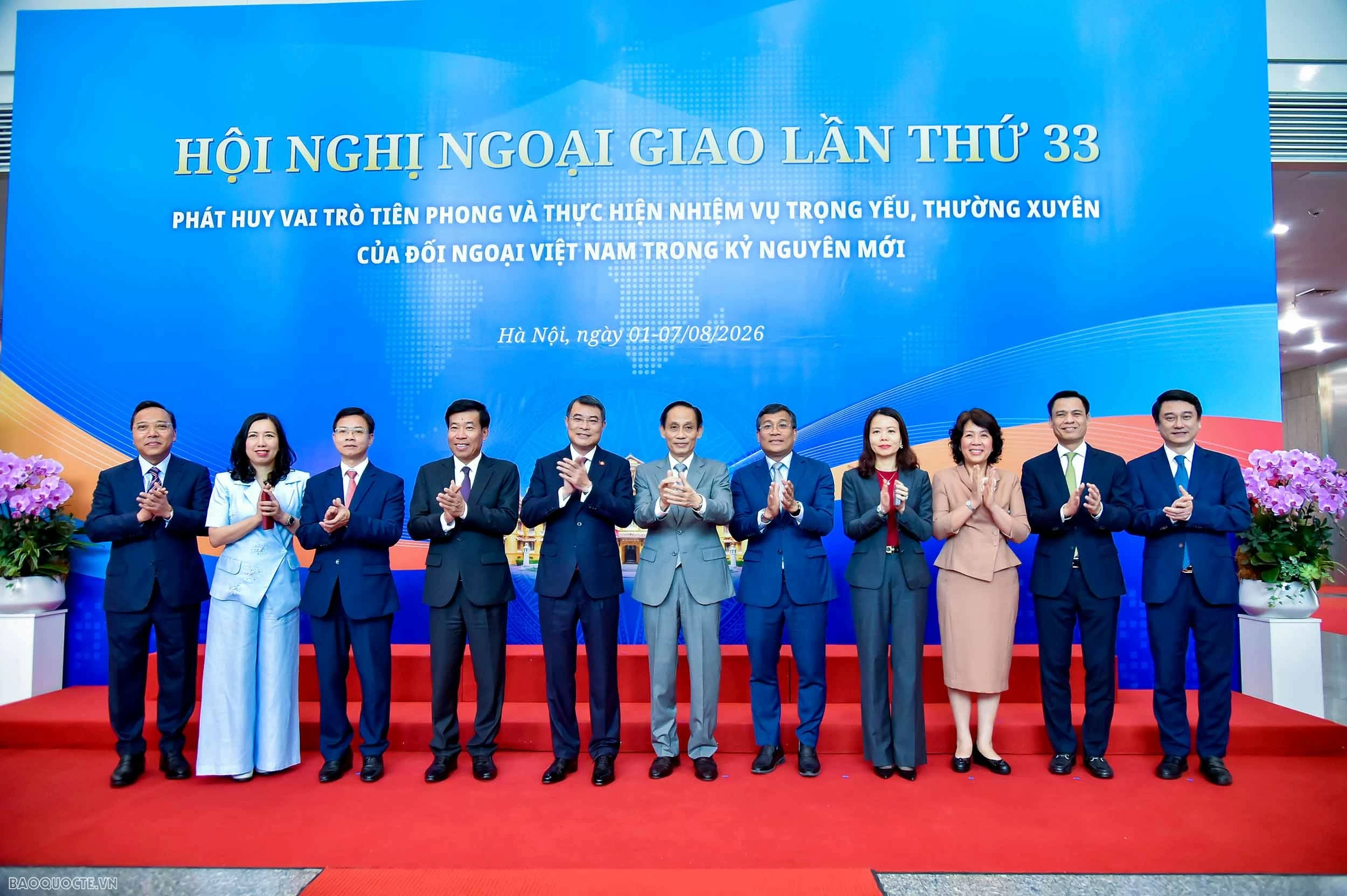 (Trực tuyến) Hội nghị Ngoại giao lần thứ 33: Thủ tướng Lê Minh Hưng dự phiên toàn thể về Ngoại giao phục vụ phát triển đất nước trong giai đoạn mới