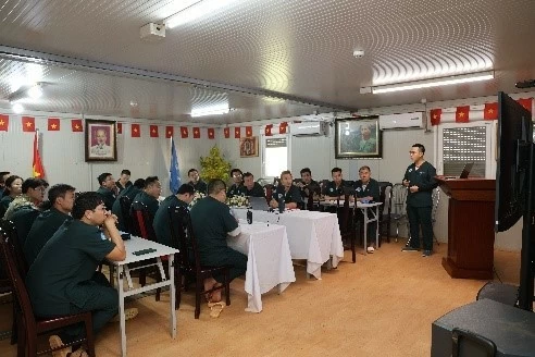 Dấu ấn nghiên cứu khoa học của Bệnh viện dã chiến cấp 2 số 7 tại Nam Sudan