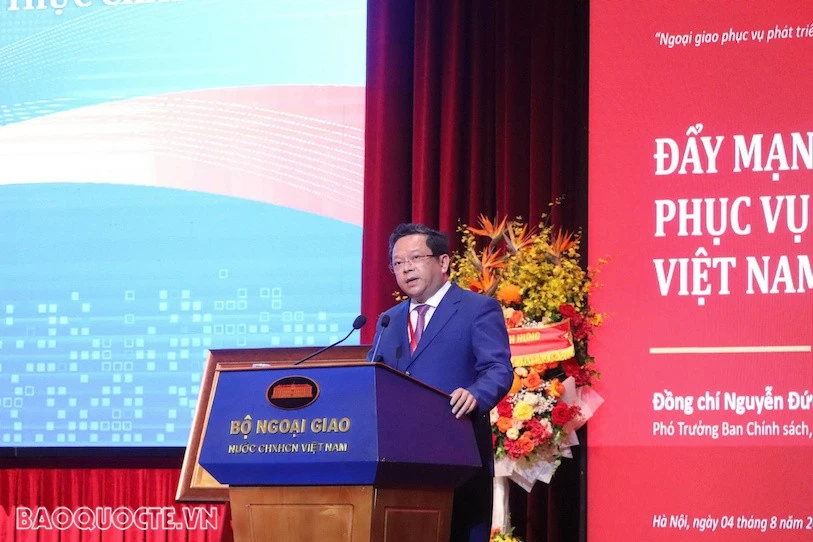 Toàn cảnh Phiên toàn thể về Ngoại giao phục vụ phát triển đất nước trong giai đoạn mới