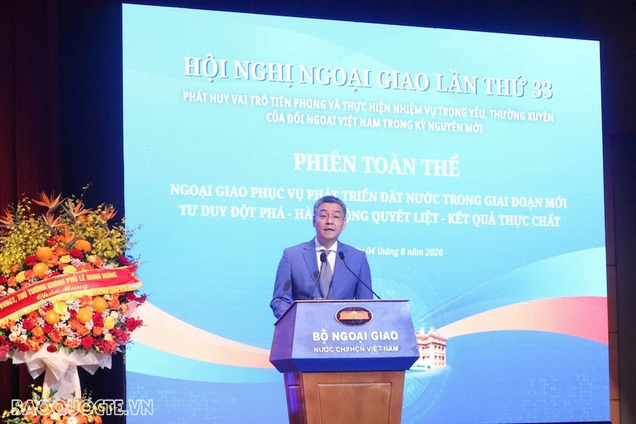 Toàn cảnh Phiên toàn thể về Ngoại giao phục vụ phát triển đất nước trong giai đoạn mới