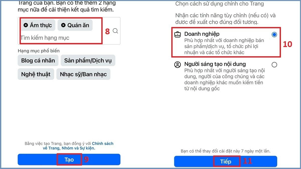 Làm theo hướng dẫn.