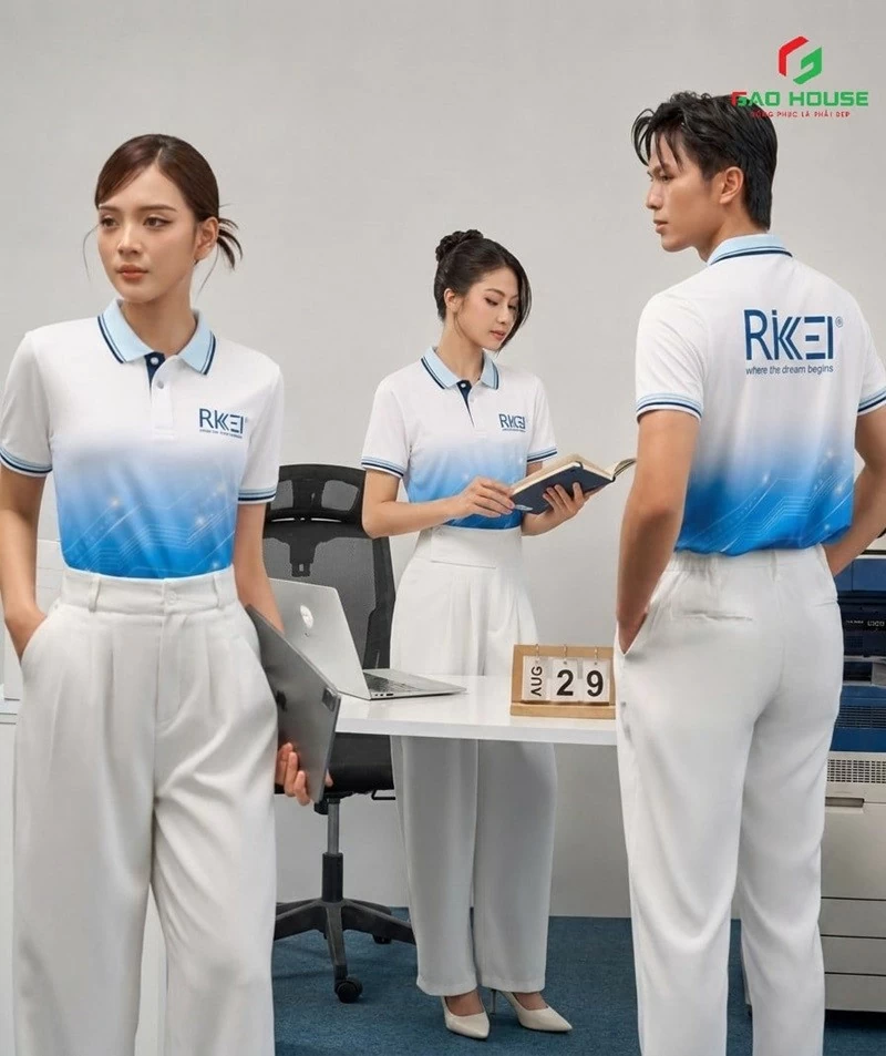 Đồng phục công ty doanh nghiệp là một trong những sản phẩm chủ lực của Gạo House.