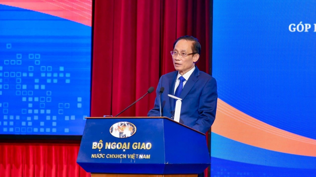 Thư chúc mừng của Ủy viên Bộ Chính trị, Bộ trưởng Bộ Ngoại giao Lê Hoài Trung nhân dịp kỷ niệm 81 năm thành lập ngành Ngoại giao
