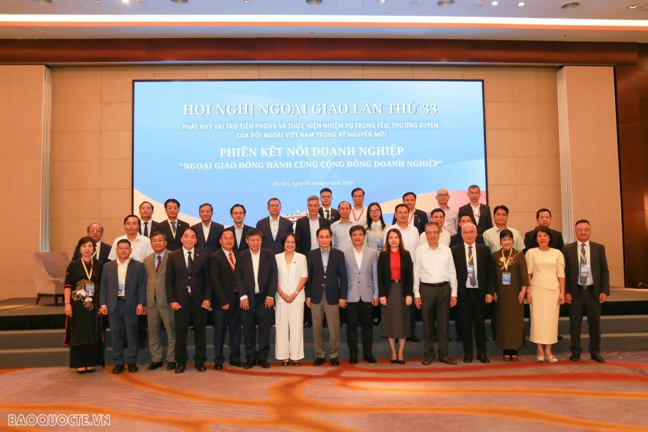 Phiên kết nối doanh nghiệp Ngoại giao đồng hành cùng doanh nghiệp, mở rộng không gian phát triển cho Việt Nam