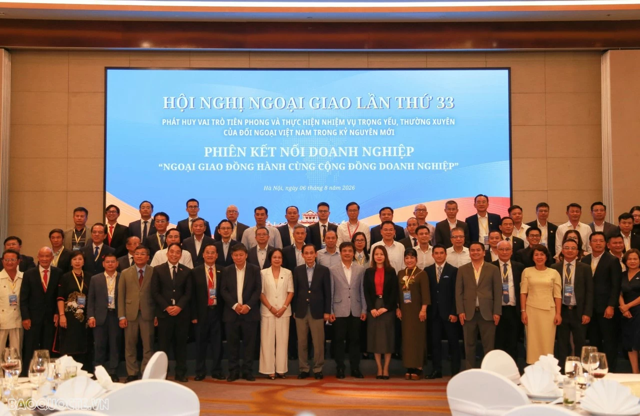 Phiên kết nối doanh nghiệp Ngoại giao đồng hành cùng doanh nghiệp, mở rộng không gian phát triển cho Việt Nam