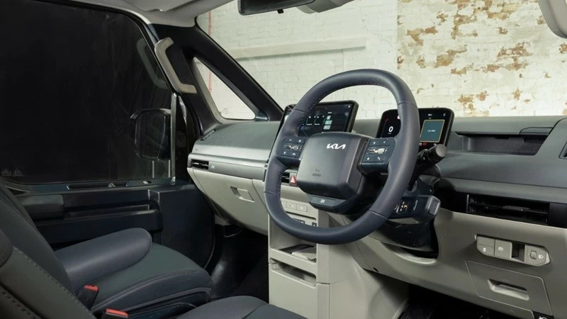 Nội thất của Kia PV5 Cargo. Nội thất của Kia PV5 Cargo.