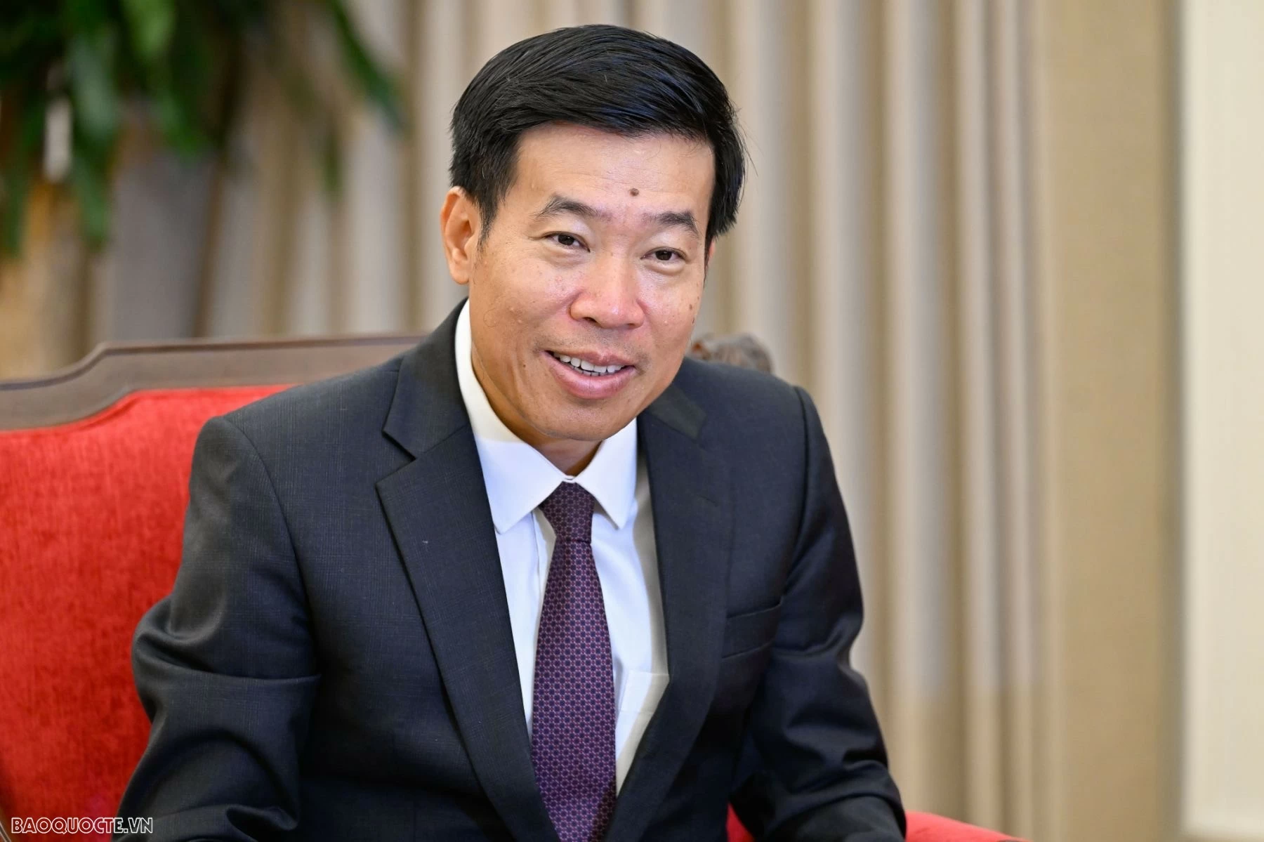 Phó Bí thư Thường trực, Thứ trưởng Ngoại giao Nguyễn Mạnh Cường. (Ảnh: Nguyễn Hồng) Phó Bí thư Thường trực, Thứ trưởng Ngoại giao Nguyễn Mạnh Cường. (Ảnh: Nguyễn Hồng)