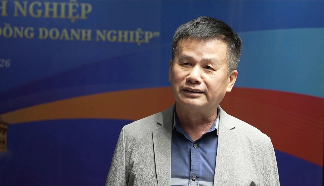 Ông Phạm Hồng Điệp - Chủ tịch HĐQT Công ty Cổ phần Shinec trả lời phỏng vấn của Báo Thế giới và Việt Nam.