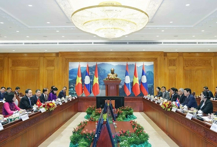 Chủ tịch Quốc hội Lào Saysomphone Phomvihane - Nhà lãnh đạo góp phần tạo nền tảng vững chắc cho quan hệ Quốc hội Việt Nam - Lào ngày càng hiệu quả và