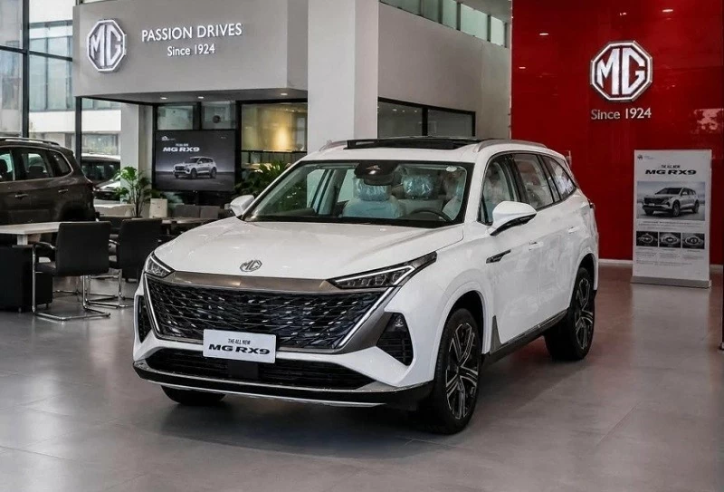 SUV 7 chỗ MG RX9 rục rịch về Việt Nam, có cả bản plug-in hybrid SUV 7 chỗ MG RX9 rục rịch về Việt Nam, có cả bản plug-in hybrid
