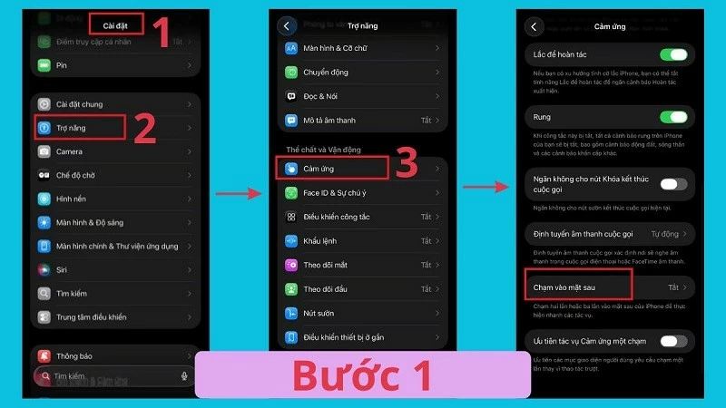 Truy cập vào Cài đặt trên iPhone.