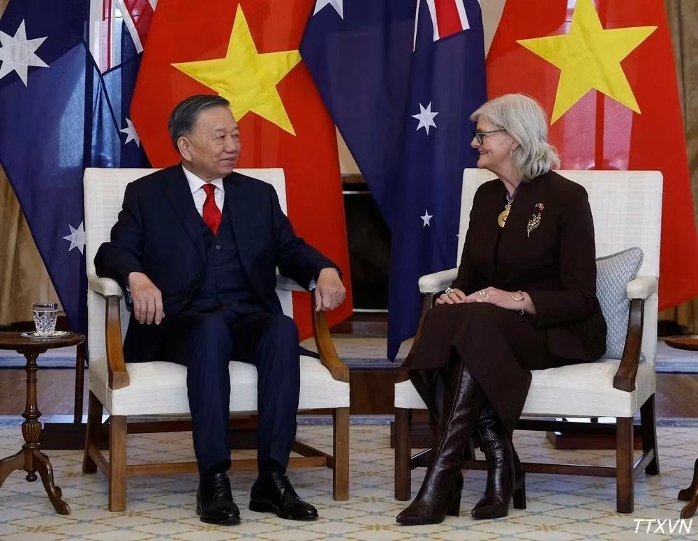 Tổng Bí thư, Chủ tịch nước Tô Lâm hội kiến Toàn quyền Australia