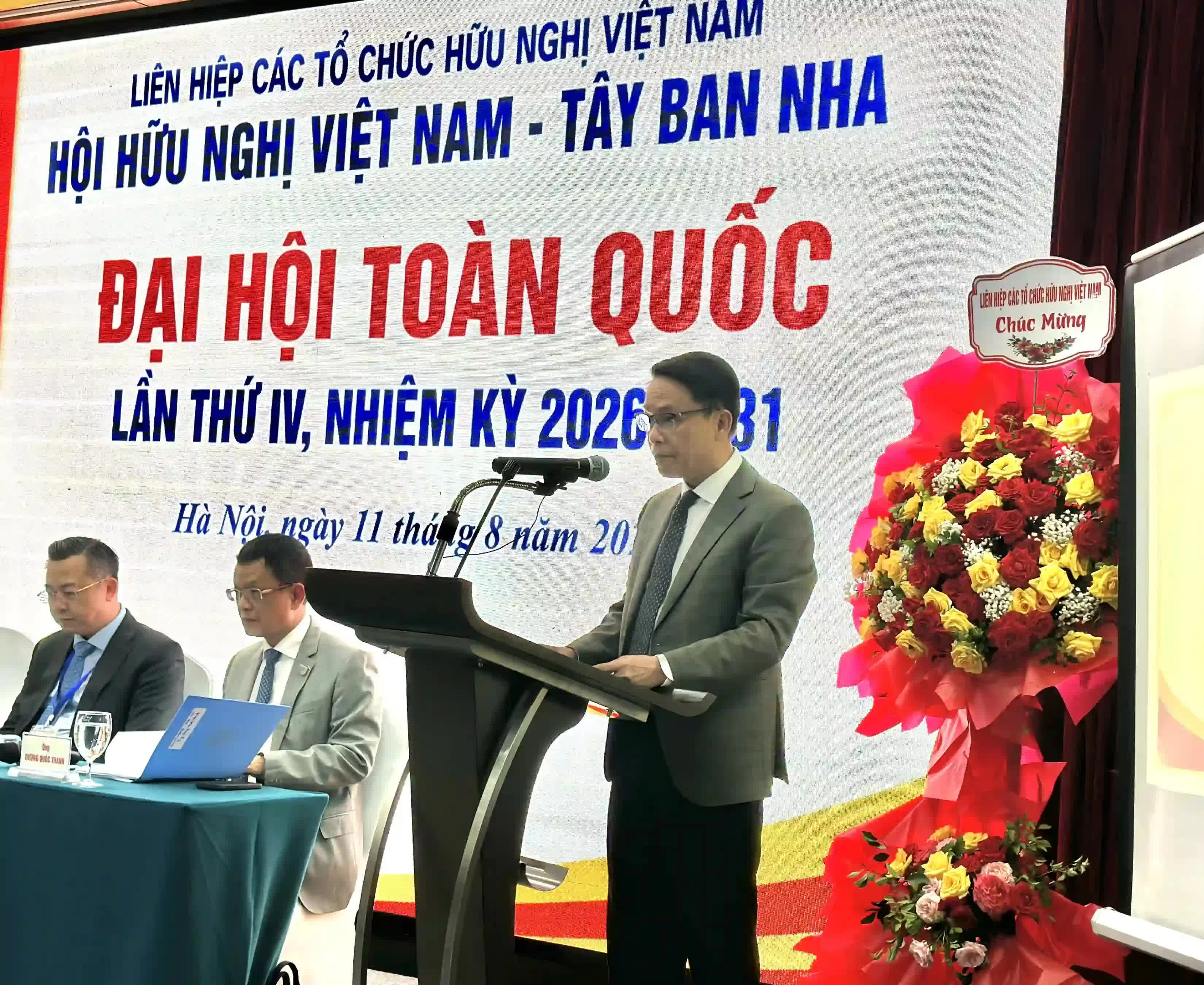 Hội Hữu nghị Việt Nam-Tây Ban Nha kiện toàn Ban Chấp hành, ông Nguyễn Đức Lợi tái đắc cử cương vị Chủ tịch