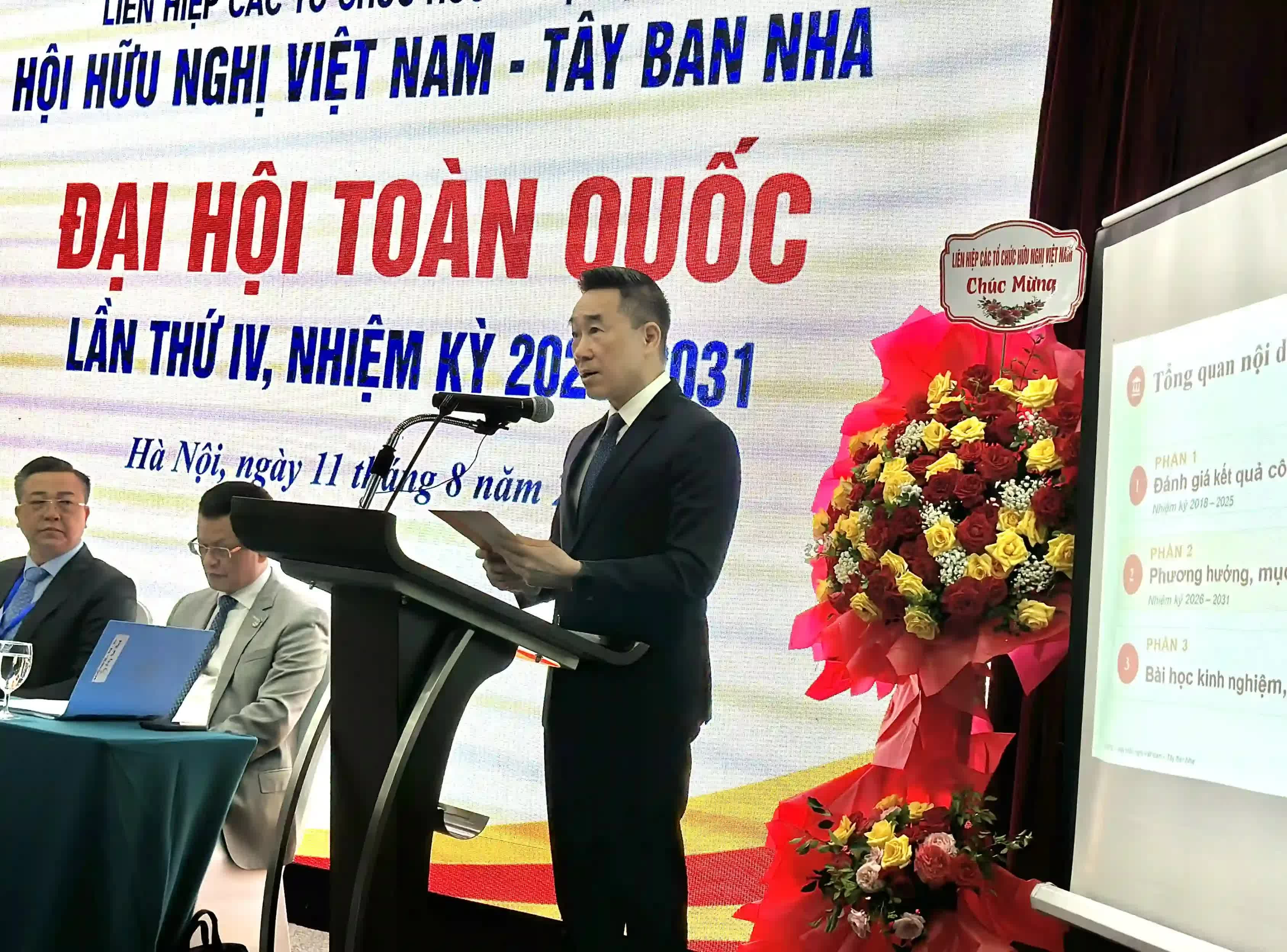 Hội Hữu nghị Việt Nam-Tây Ban Nha kiện toàn Ban Chấp hành, ông Nguyễn Đức Lợi tái đắc cử cương vị Chủ tịch