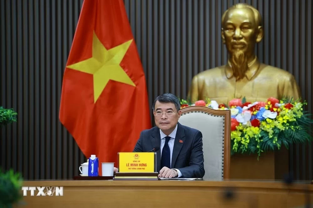 Thủ tướng Chính phủ Lê Minh Hưng điện đàm với Thủ tướng Vương quốc Hà Lan Rob Jetten
