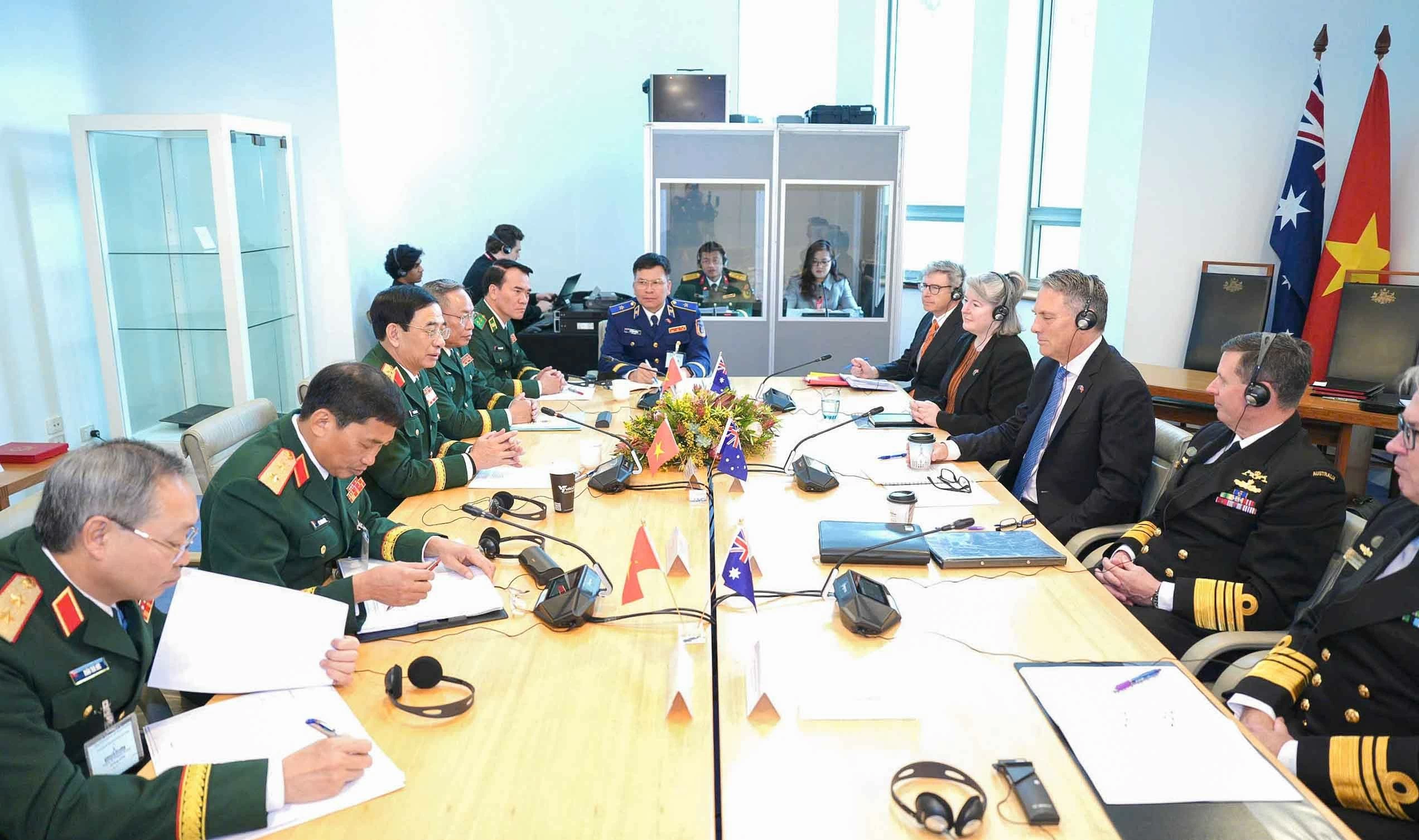 Thúc đẩy hợp tác quốc phòng xứng tầm với quan hệ Việt Nam-Australia Thúc đẩy hợp tác quốc phòng xứng tầm với quan hệ Việt Nam-Australia