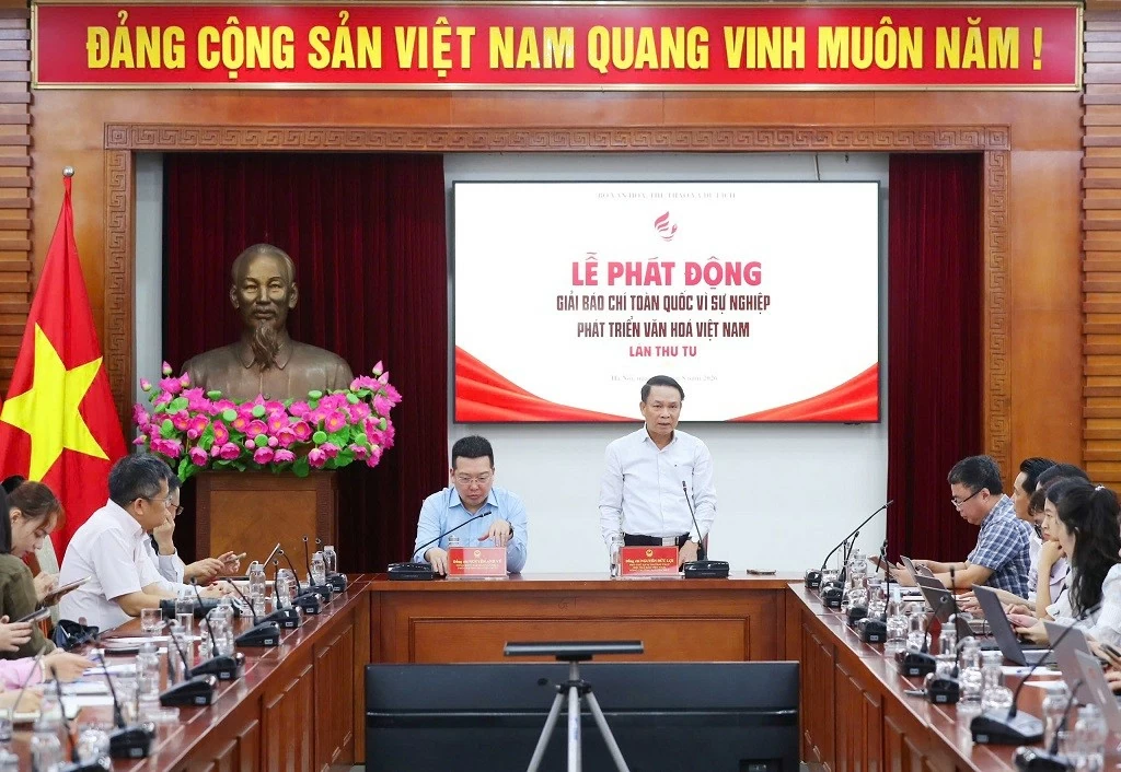 Báo chí đồng hành cùng sự nghiệp phát triển văn hóa Việt Nam