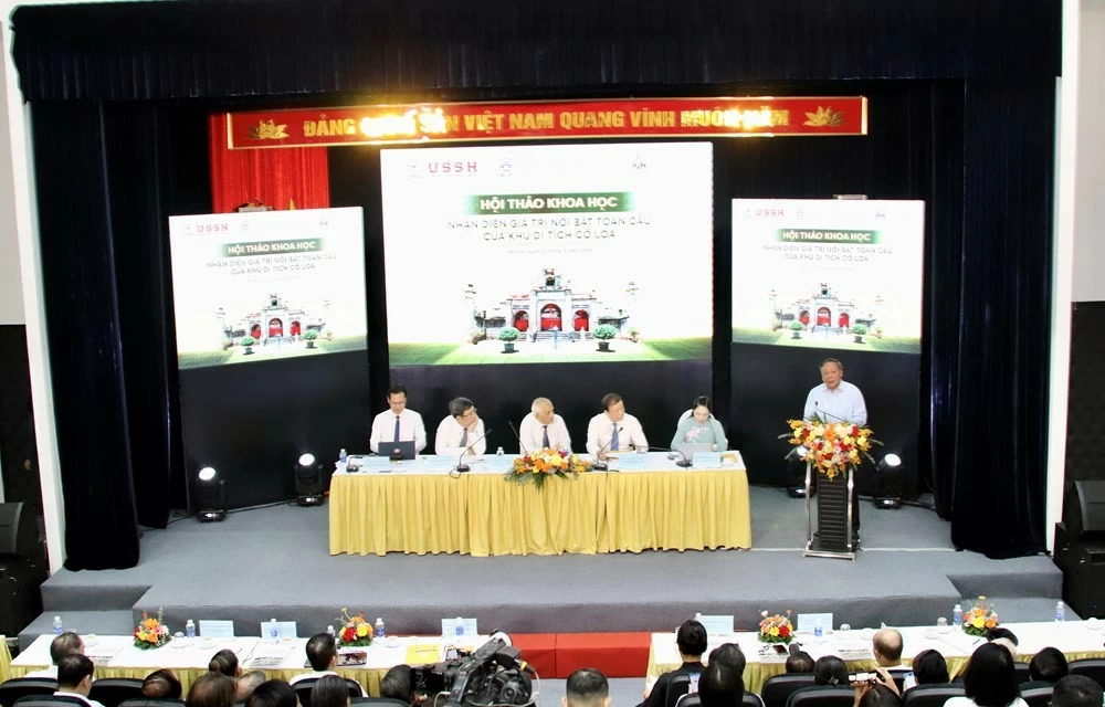 Khu di tích Cổ Loa hướng tới danh hiệu Di sản thế giới Khu di tích Cổ Loa hướng tới danh hiệu Di sản thế giới