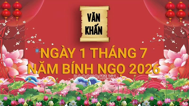 Văn khấn mùng 1 tháng 7 năm Bính Ngọ, bài cúng gia tiên và thần linh chuẩn nhất 2026 Văn khấn mùng 1 tháng 7 năm Bính Ngọ, bài cúng gia tiên và thần linh chuẩn nhất 2026