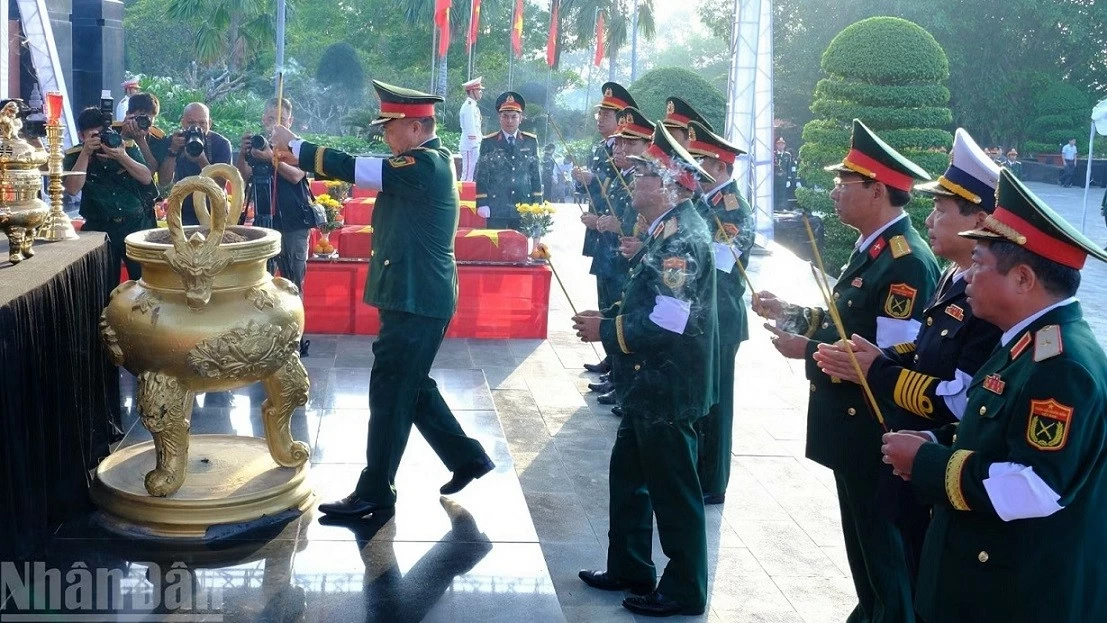 Đồng Nai: Trang trọng Lễ truy điệu và an táng 29 hài cốt liệt sĩ