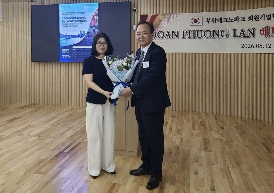 Tổng Lãnh sự quán Việt Nam tại Busan thúc đẩy hợp tác đầu tư, chuyển giao công nghệ với doanh nghiệp Hàn Quốc