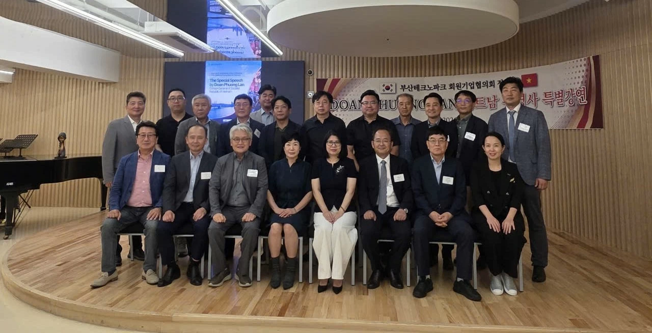 Tổng Lãnh sự quán Việt Nam tại Busan thúc đẩy hợp tác đầu tư, chuyển giao công nghệ với doanh nghiệp Hàn Quốc