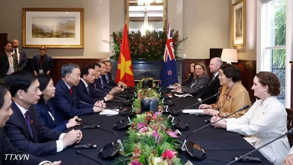 Tổng Bí thư, Chủ tịch nước Tô Lâm hội kiến Toàn quyền New Zealand Dame Cindy Kiro