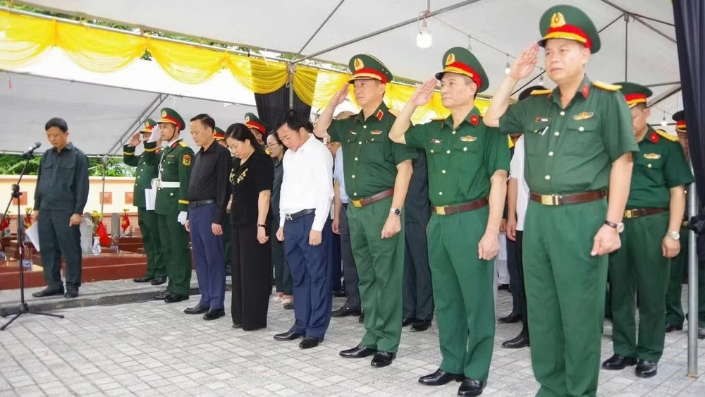 Tri ân các Anh hùng liệt sĩ: Thái Nguyên quyết tâm hoàn thành Chiến dịch 500 ngày đêm Tri ân các Anh hùng liệt sĩ: Thái Nguyên quyết tâm hoàn thành Chiến dịch 500 ngày đêm