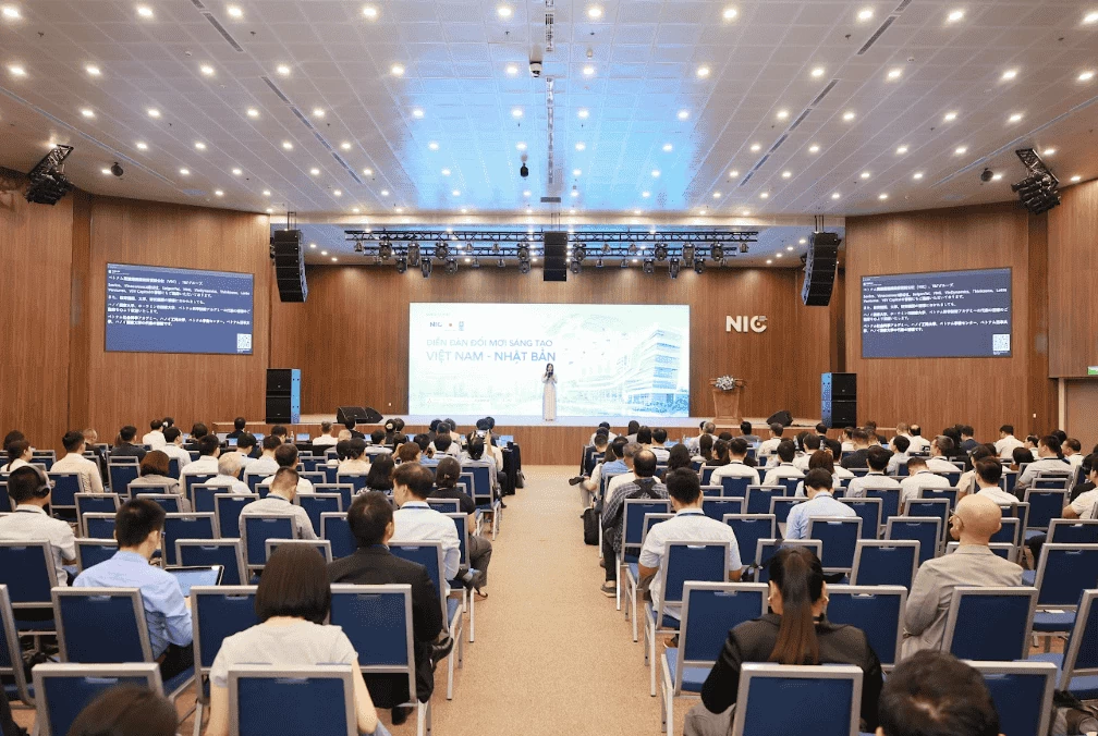 oàn cảnh Diễn đàn Đổi mới sáng tạo Việt Nam - Nhật Bản diễn ra ngày 13-8. Ảnh: UNDP oàn cảnh Diễn đàn Đổi mới sáng tạo Việt Nam - Nhật Bản diễn ra ngày 13-8. Ảnh: UNDP